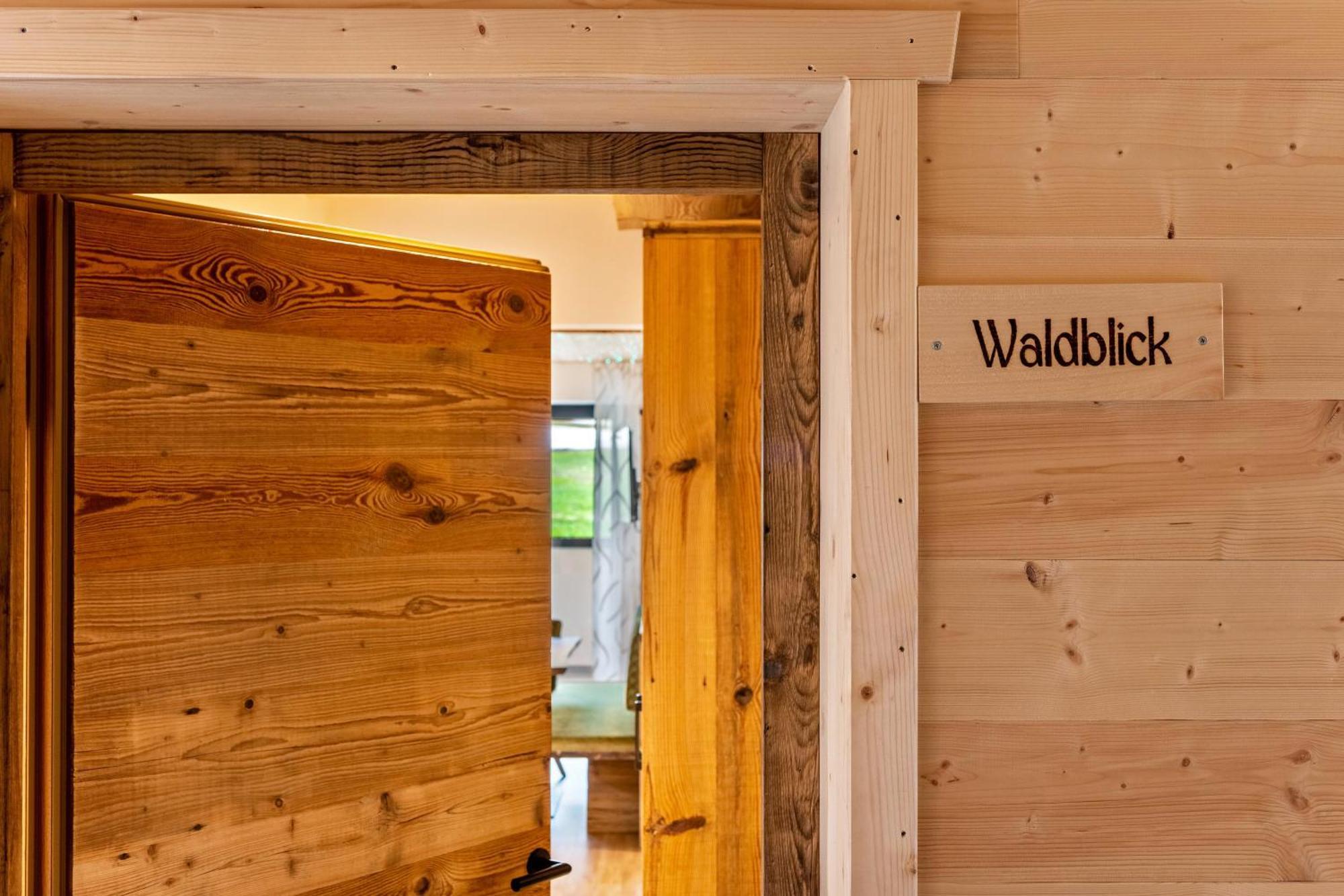 Blosegghof Bergchalets Waldblick Racines Exterior foto