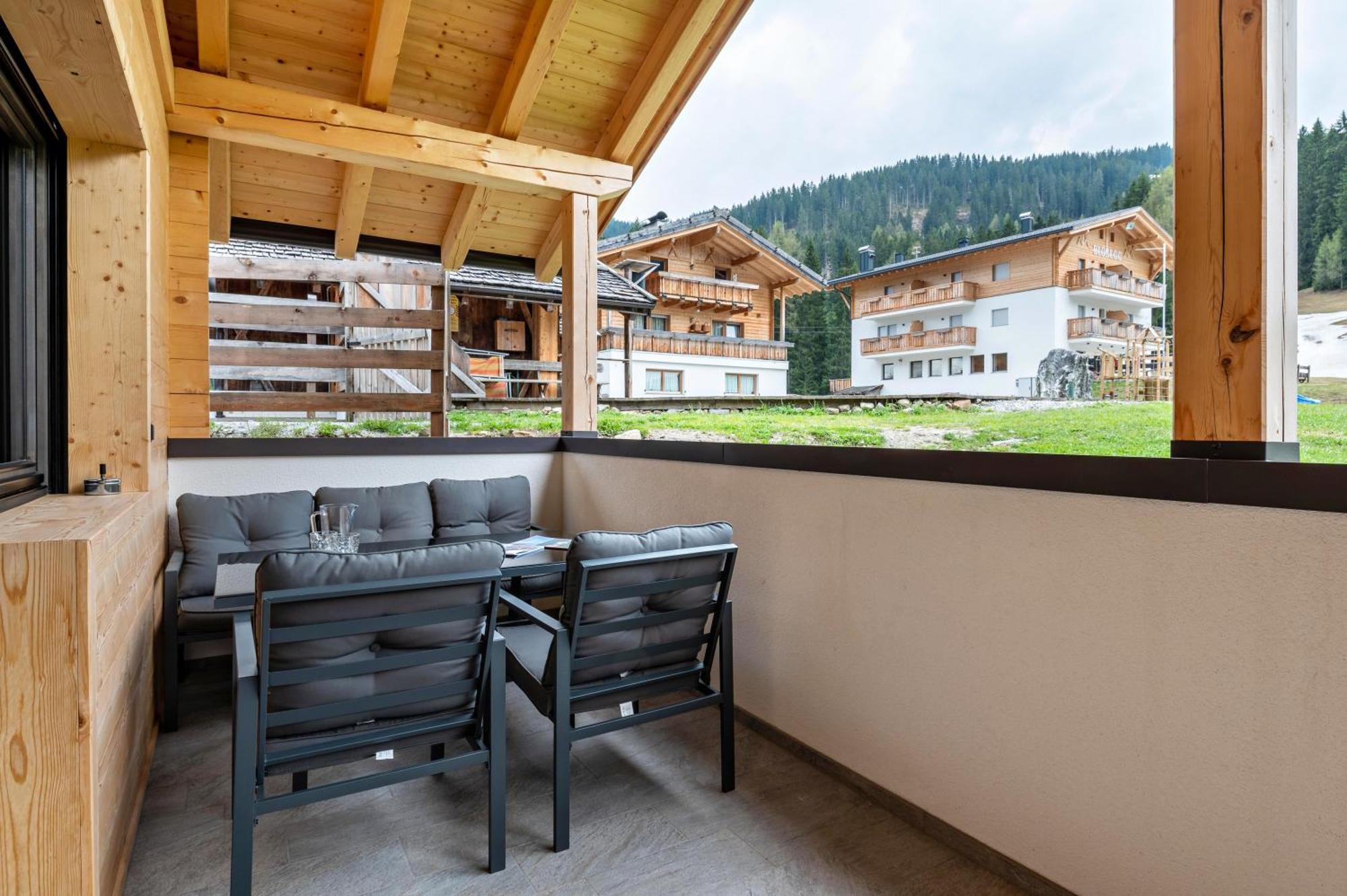Blosegghof Bergchalets Waldblick Racines Exterior foto